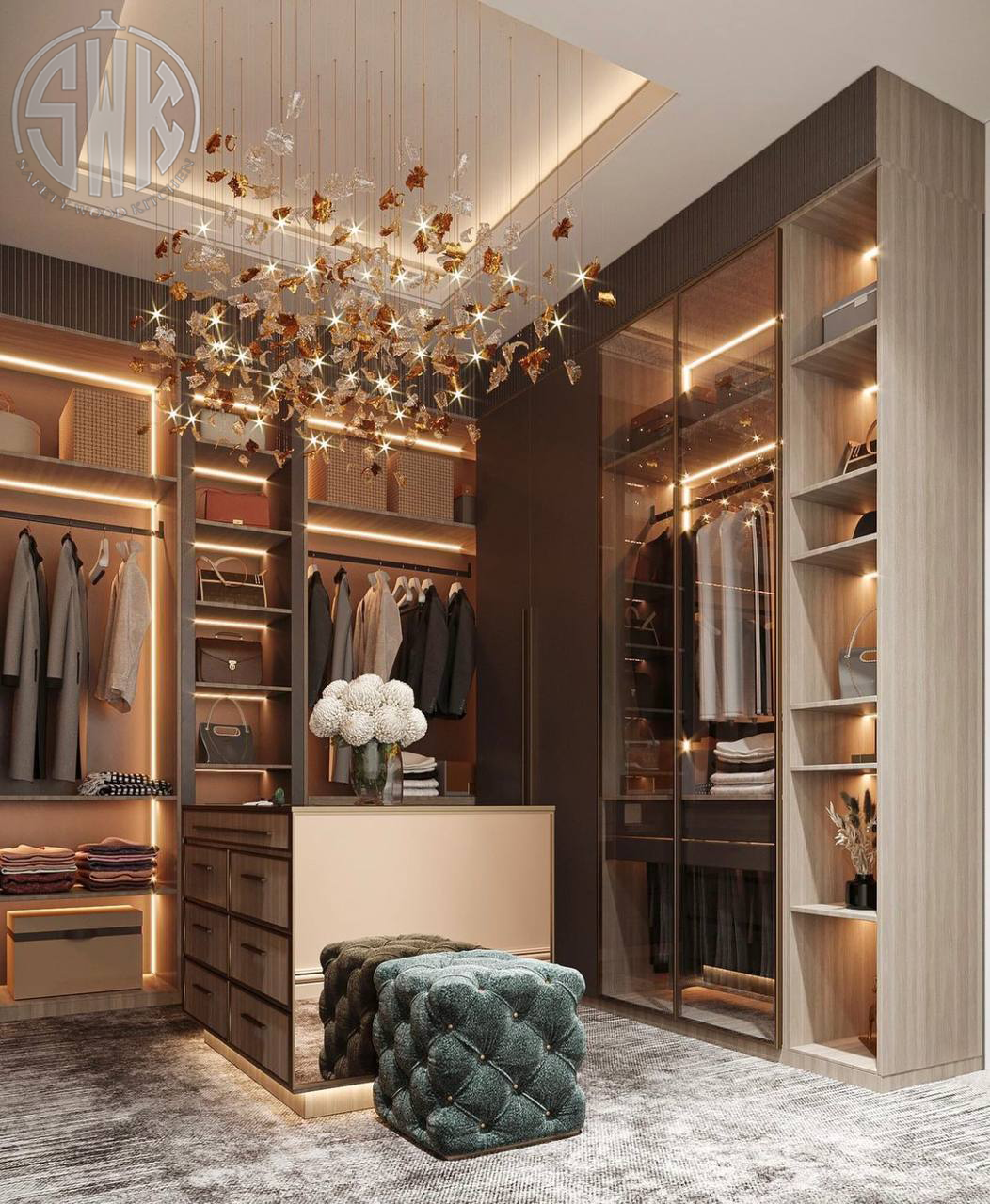 أهمية غرف الدريسنج في تحقيق راحة وسهولة الاستخدام - safety wood